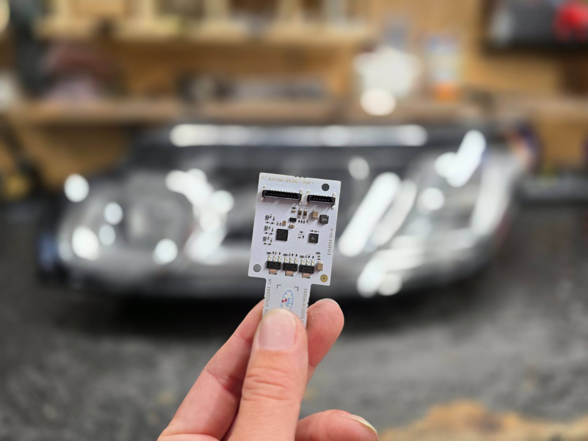 Scheda led drl
